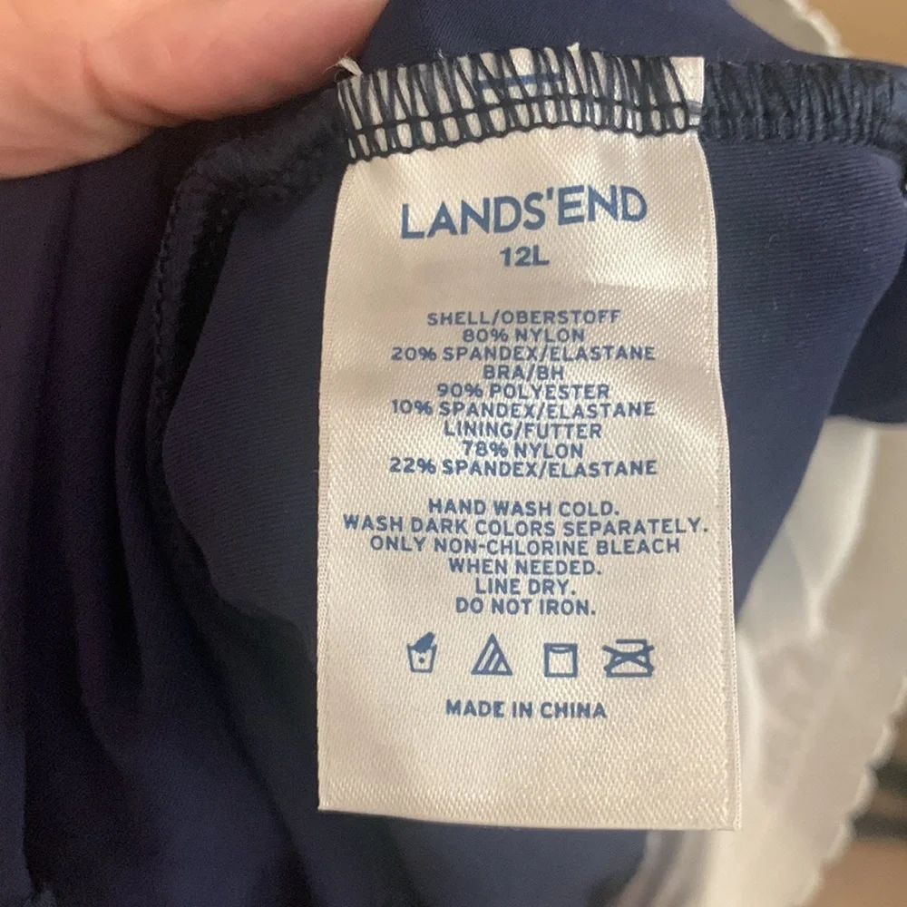 VGUC Lands’ End Tankini Top- 12 - Picture 6 of 6